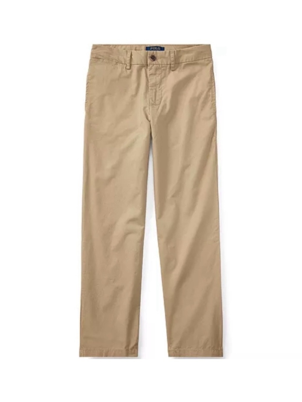 Polo Ralph Lauren Boy's Size 14 Straight Fit Stretch Twill Classic Khaki Pants